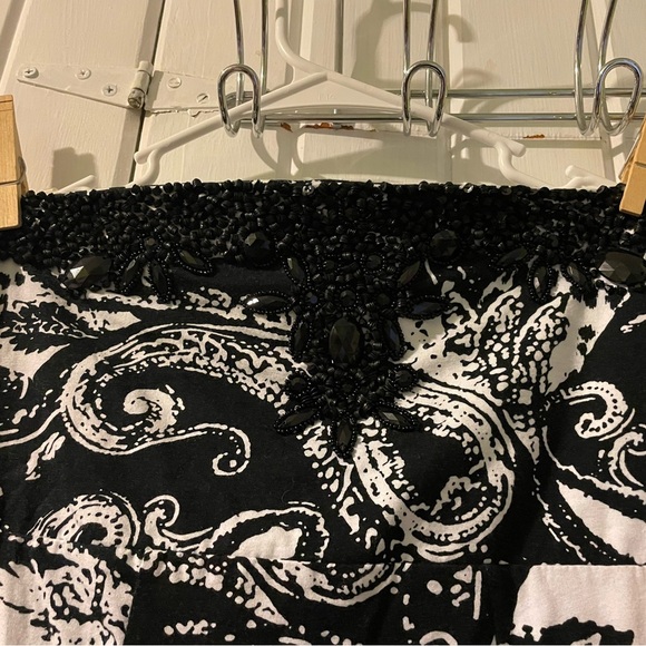 Joyous & Free bling mini dress/tunic-medium NWT - Picture 3 of 11